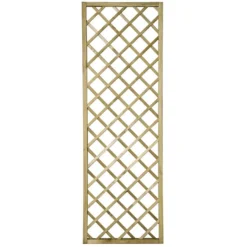 Forest Hidcote Framed Wooden Lattice Trellis - 0.6x1.8m