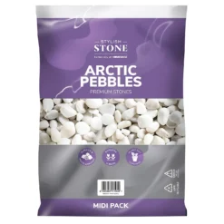 Stylish Stone Premium Arctic Pebbles - Midi Pack - 9kg -Garantia Sales Store 12808149 4054902947030673