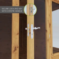 Mercia 12 X 8ft Garden Room With Side Shed -Garantia Sales Store 12809383 9304983778682805