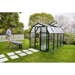 Palram 6 X 8ft Canopia Eco Grow Greenhouse - Green 16 Palram 6 X 8ft Canopia Eco Grow Greenhouse - Green -Garantia Sales Store 12810861 2034833198695610