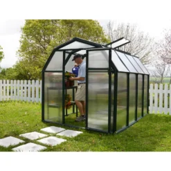 Palram 6 X 8ft Canopia Eco Grow Greenhouse - Green 17 Palram 6 X 8ft Canopia Eco Grow Greenhouse - Green -Garantia Sales Store 12810861 8324833198775713