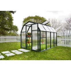 Palram 6 X 8ft Canopia Eco Grow Greenhouse - Green 15 Palram 6 X 8ft Canopia Eco Grow Greenhouse - Green -Garantia Sales Store 12810861 8934833198442485