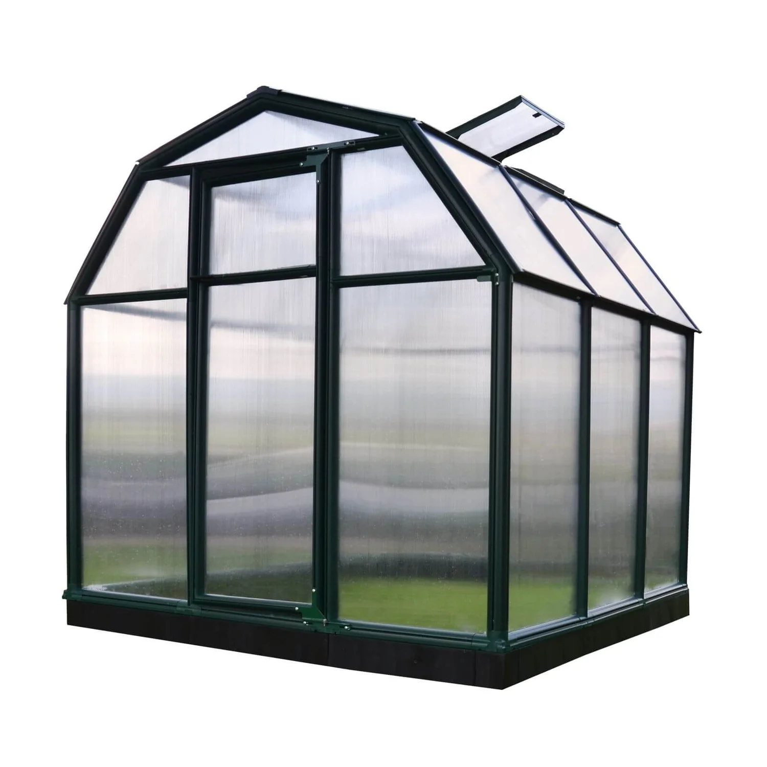 Palram 6 X 6ft Canopia Eco Grow Greenhouse - Green 1 Palram 6 X 6ft Canopia Eco Grow Greenhouse - Green