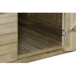 10x6ft Forest Natural Timber Overlap Pent Pressure Treated Wooden Shed -Garantia Sales Store 12810915 2004833198652440