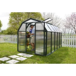 Palram 6 X 10ft Canopia Eco Grow Greenhouse - Green 11 Palram 6 X 10ft Canopia Eco Grow Greenhouse - Green -Garantia Sales Store 12810957 1314833194639136