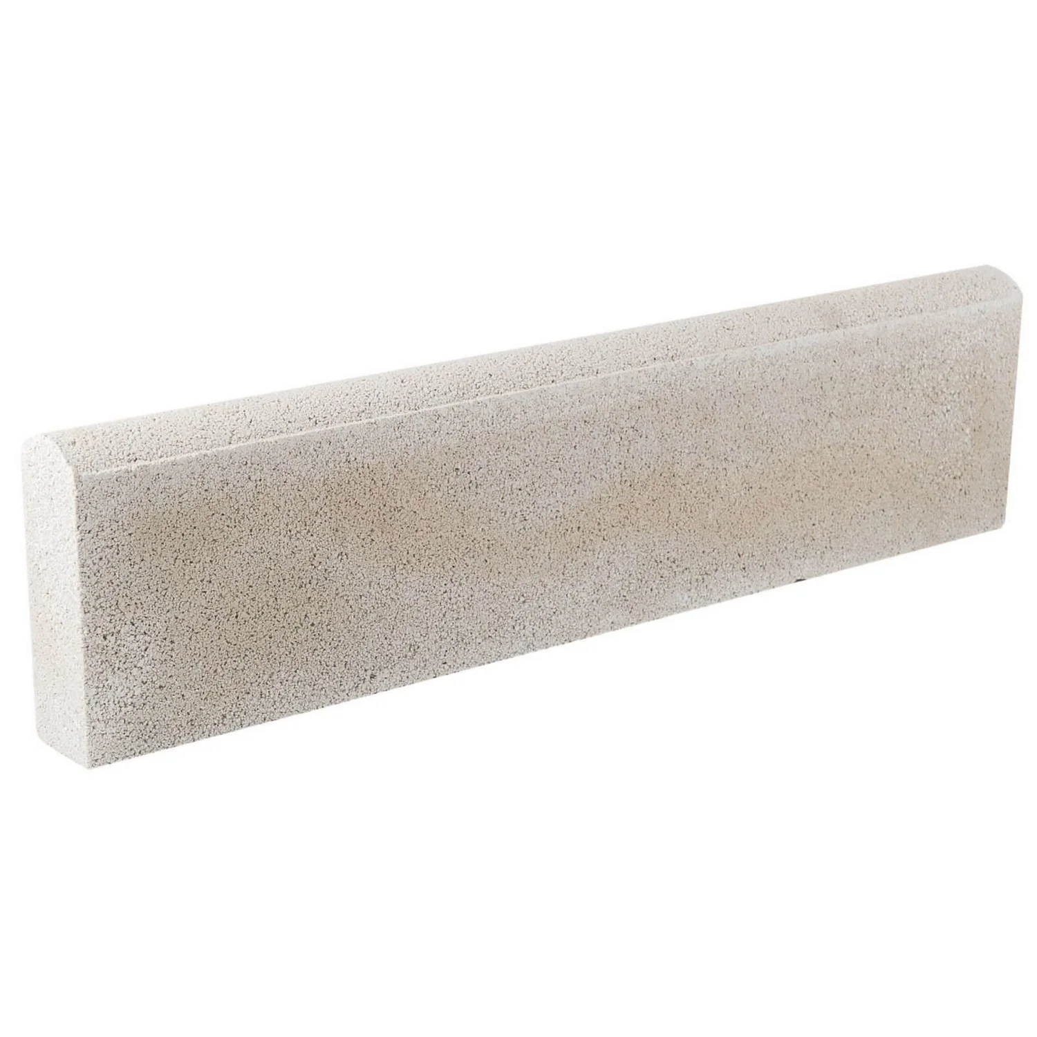 Stylish Stone Round Top Edging 600mm - Grey 2 Stylish Stone Round Top Edging 600mm - Grey - Image 2