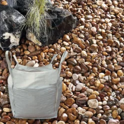 Stylish Stone Coastal Pebbles Bulk Bag - 750 Kg