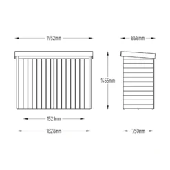Forest (Installation Included) Wooden Pentagonal Large Outdoor Store -Garantia Sales Store 12812480 1854833195130626