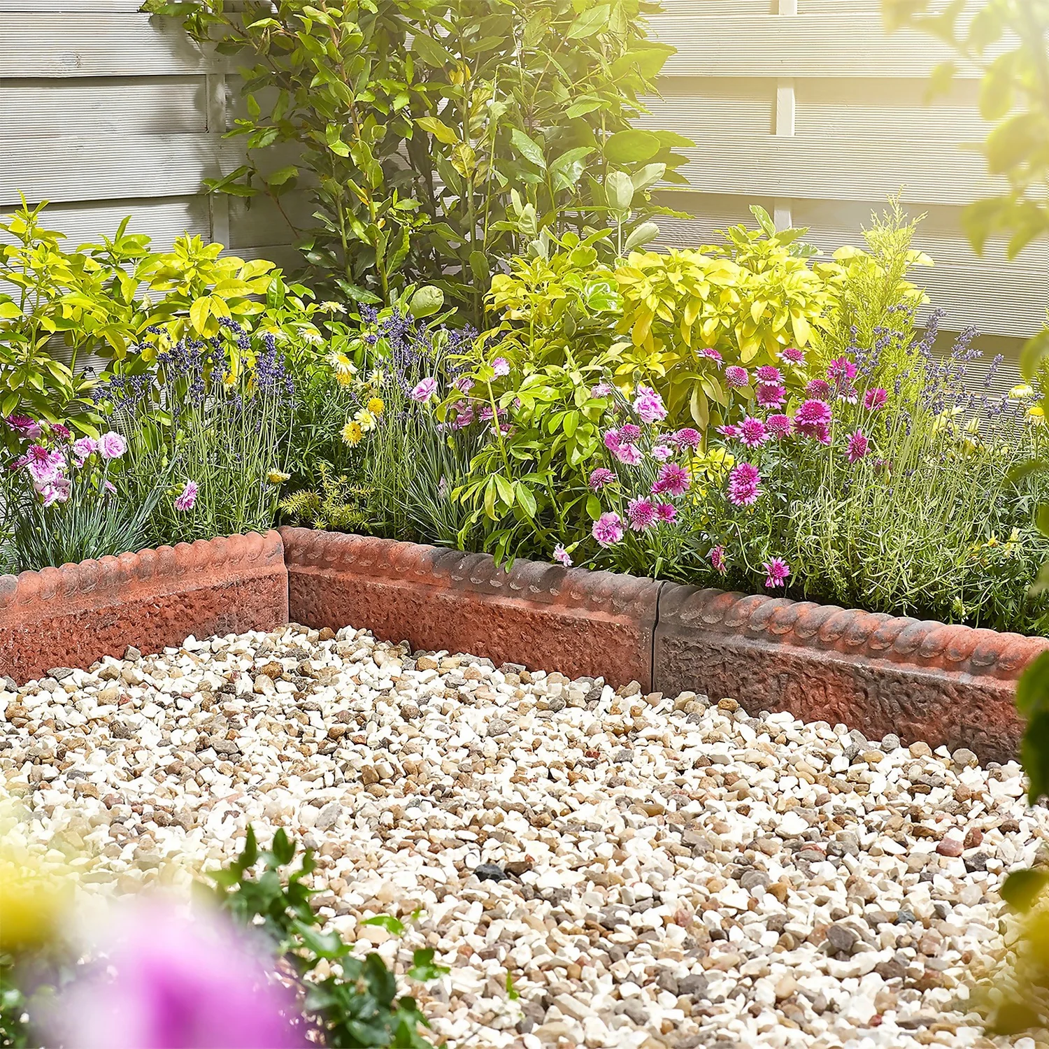 Stylish Stone Rustic Full Rope Top Edging - Antique Red (Full Pack) 2 Stylish Stone Rustic Full Rope Top Edging - Antique Red (Full Pack) - Image 2