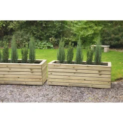 Forest Garden Wooden Linear Long Planter -Garantia Sales Store 12814335 4764832957719956