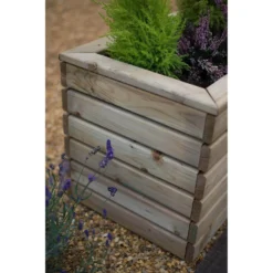 Forest Garden Wooden Linear Double Planter 11 Forest Garden Wooden Linear Double Planter -Garantia Sales Store 12814339 1294832957372718