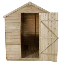 8x6ft Forest Wooden Overlap Pressure Treated Apex Shed -incl. Installation -Garantia Sales Store 12814916 8414832991987228