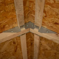 Forest 10 X 6ft Overlap Pressure Treated Apex Shed - Double Door -incl. Installation -Garantia Sales Store 12814917 1694832992951446