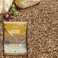 Stylish Stone Golden Gravel - Large Pack - 19kg