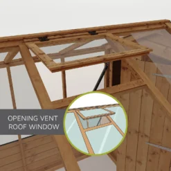Mercia 10 X 6ft Traditional Apex Greenhouse Combi -Garantia Sales Store 12820079 1804976511263106