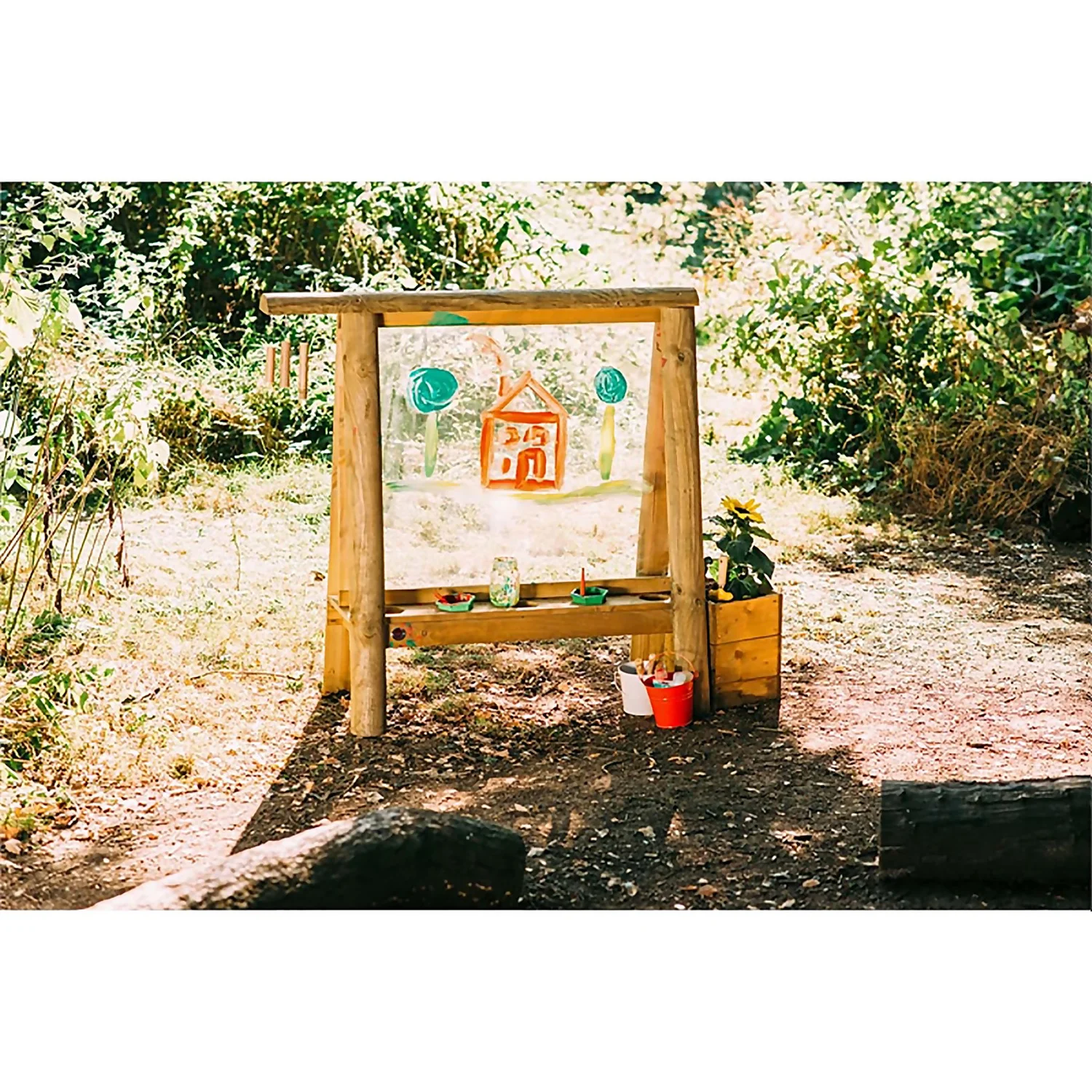 Plum Discovery Create & Paint Easel 2 Plum Discovery Create & Paint Easel - Image 2