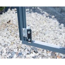 Palram 8ft Canopia Oasis Hexagonal Greenhouse - Grey -Garantia Sales Store 12821843 7984895167843059