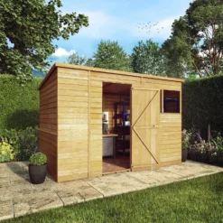 Mercia 10 X 6ft Overlap Pent Shed - Incl. Installation -Garantia Sales Store 12822315 1084976247548895