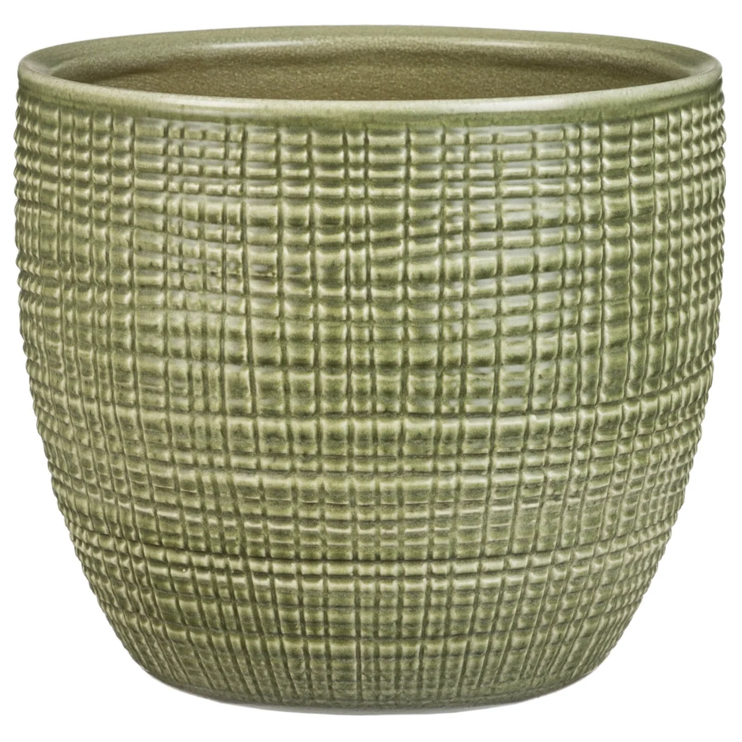 Mint Green Plant Pot - 19cm 1 Mint Green Plant Pot - 19cm