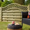 Forest Prague Fence Panel - 4ft - Pack Of 3