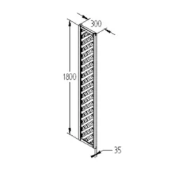 30cm Rosemore Lattice Trellis 5 Pack -Garantia Sales Store 12823387 2084833220398246