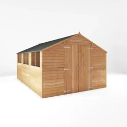 Mercia 15 X 10ft Overlap Apex Shed - Incl. Installation