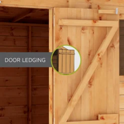 Mercia 6 X 3ft Overlap Pent Bike Shed - Incl. Installation -Garantia Sales Store 12825544 1944989186457059