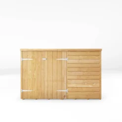 Mercia 6 X 4ft Overlap Pent Bike Shed - Incl. Installation -Garantia Sales Store 12825547 1454989186671628