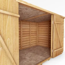 Mercia 6 X 4ft Overlap Pent Bike Shed - Incl. Installation -Garantia Sales Store 12825547 3514989186722643
