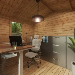 Mercia (Installation Included) 2.6x3.3m Sherwood 19mm Log Cabin -Garantia Sales Store 12825709 1514833218355666