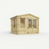 Mercia (Installation Included) 2.6x3.3m Sherwood 19mm Log Cabin