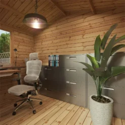 Mercia (Installation Included) 3x3.3m Sherwood 19mm Log Cabin -Garantia Sales Store 12825713 1894833221597919