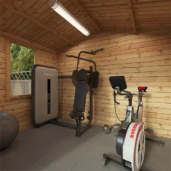 Mercia (Installation Included) 3.3x3.4m Sherwood 19mm Log Cabin -Garantia Sales Store 12825715 1974833219155175