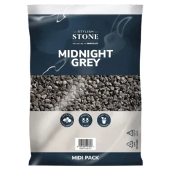 Stylish Stone Midnight Grey - Midi Pack - 9kg 5 Stylish Stone Midnight Grey - Midi Pack - 9kg -Garantia Sales Store 12826536 6444902951245481