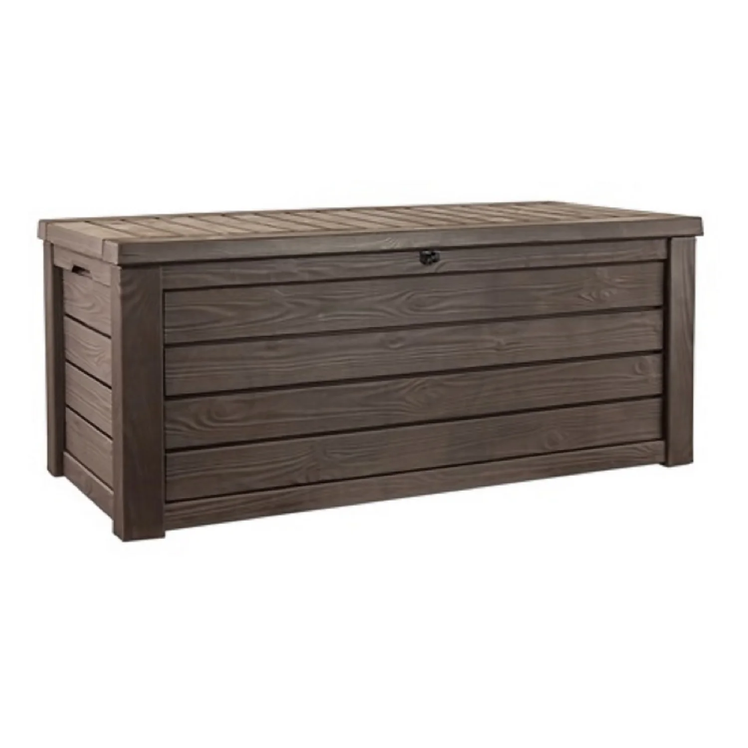 Keter Westwood Outdoor Garden Storage Box 570L - Brown 1 Keter Westwood Outdoor Garden Storage Box 570L - Brown