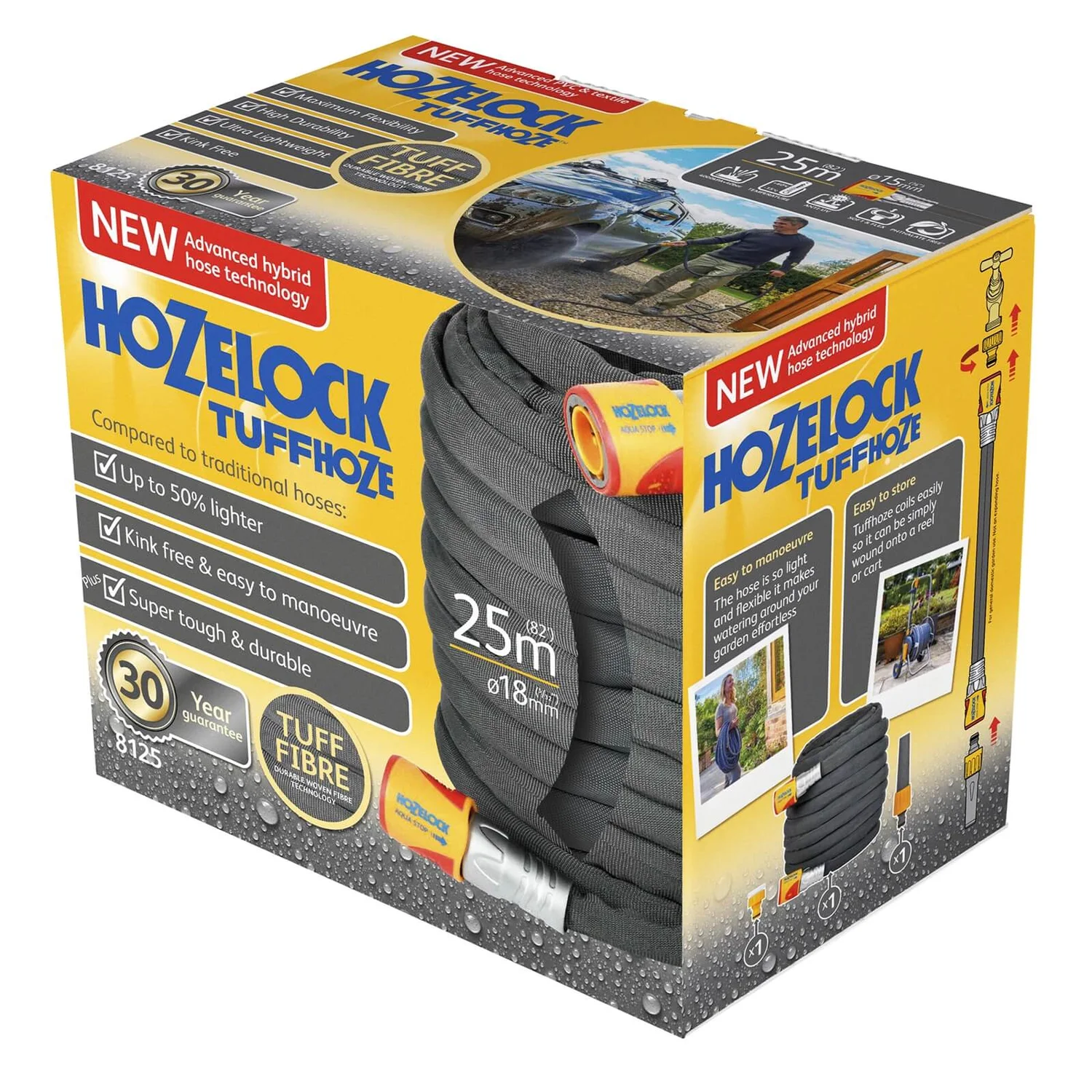 Hozelock Tuffhoze - 25m 1 Hozelock Tuffhoze - 25m