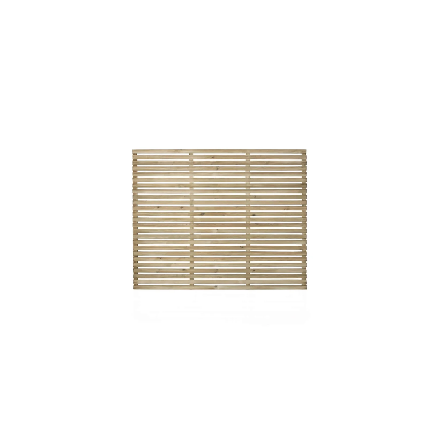 6ft X 5ft (1.8m X 1.5m) Pressure Treated Contemporary Slatted Fence Panel - Pack Of 5 3 6ft X 5ft (1.8m X 1.5m) Pressure Treated Contemporary Slatted Fence Panel - Pack Of 5 - Image 3