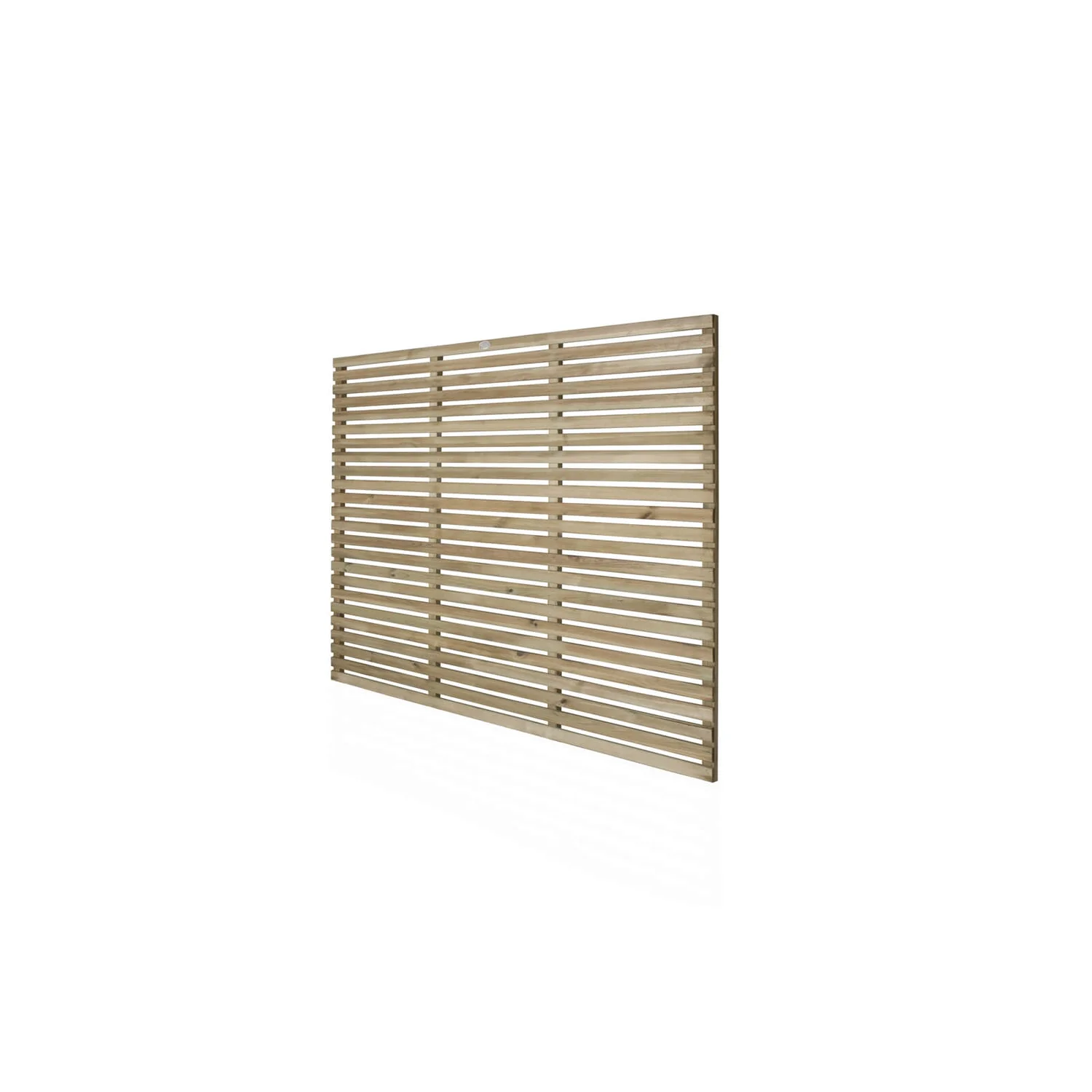 6ft X 5ft (1.8m X 1.5m) Pressure Treated Contemporary Slatted Fence Panel - Pack Of 5 1 6ft X 5ft (1.8m X 1.5m) Pressure Treated Contemporary Slatted Fence Panel - Pack Of 5