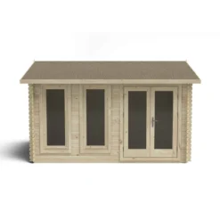 Chiltern 4.0m X 3.0m Log Cabin Double Glazed 34kg Felt, Plus Underlay -Garantia Sales Store 12832763 1994833197287575