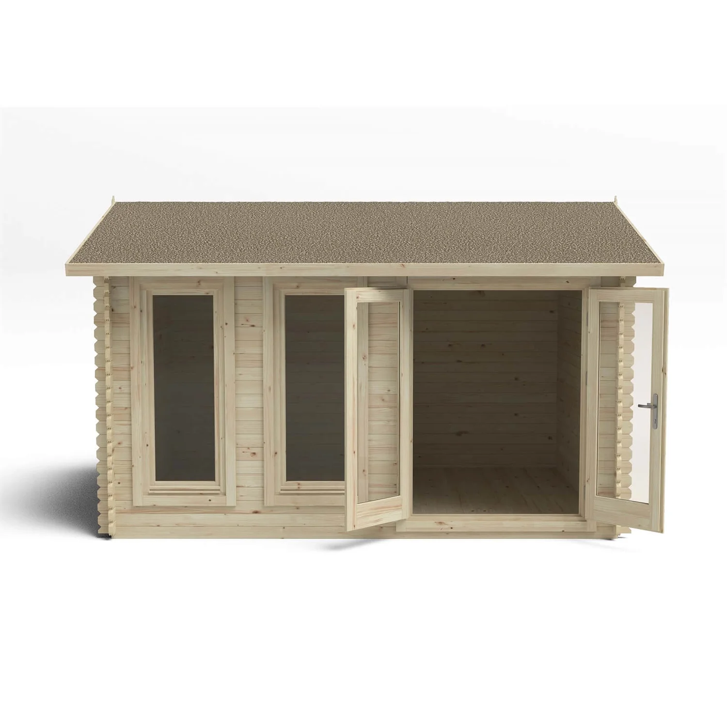 Chiltern 4.0m X 3.0m Log Cabin Double Glazed 24kg Felt, Plus Underlay 4 Chiltern 4.0m X 3.0m Log Cabin Double Glazed 24kg Felt, Plus Underlay - Image 4