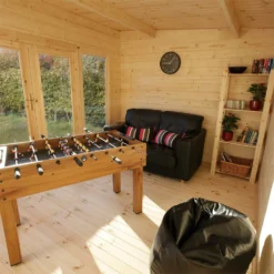 Forest Melbury 4.0m X 3.0m Log Cabin Single Glazed 24kg Polyester Felt, Plus Underlay - Installation Included -Garantia Sales Store 12833106 1184833196642944