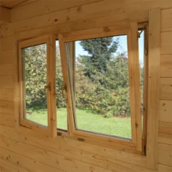 Forest Melbury 4.0m X 3.0m Log Cabin Double Glazed 24kg Polyester Felt, Plus Underlay - Installation Included -Garantia Sales Store 12833111 3054833196395213