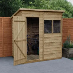 Forest 6 X 4ft Overlap Pressure Treated Pent Shed 10 Forest 6 X 4ft Overlap Pressure Treated Pent Shed -Garantia Sales Store 12833288 1344833197916585