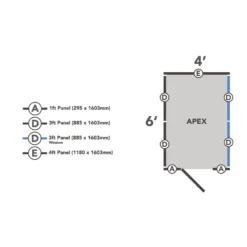 Forest 6 X 4ft Overlap Pressure Treated Apex Shed- 4 Window 19 Forest 6 X 4ft Overlap Pressure Treated Apex Shed- 4 Window -Garantia Sales Store 12833289 1884833201700323