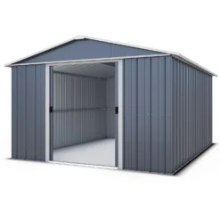 Yardmaster 10x13ft Metal Apex Shed -Garantia Sales Store 12834202 1945040005905509
