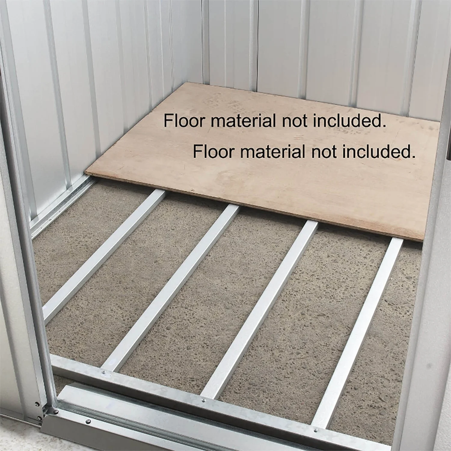 Yardmaster 6x4.5ft Wood Effect Shed (includes Steel Floor Frame Kit) 3 Yardmaster 6x4.5ft Wood Effect Shed (includes Steel Floor Frame Kit) - Image 3