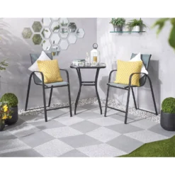 Granite Diamond Paving 450 X 450mm Dark Grey - Pack Of 78 -Garantia Sales Store 12835394 1054832984254602