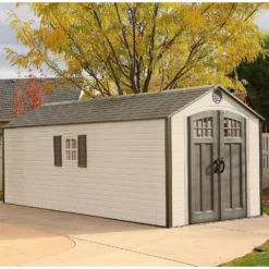 Lifetime 8 X 20 Ft Outdoor Storage Shed 8 Lifetime 8 X 20 Ft Outdoor Storage Shed -Garantia Sales Store 12836592 4955012583687414