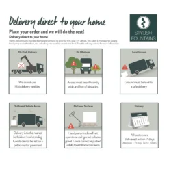 Stylish Fountains Solstice Water Feature (Includes LEDS) 9 Stylish Fountains Solstice Water Feature (Includes LEDS) -Garantia Sales Store 12836972 1424833172171557