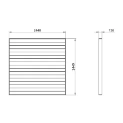 Ecodek Composite Deck Kit - Brown -Garantia Sales Store 12837254 1234833198264051